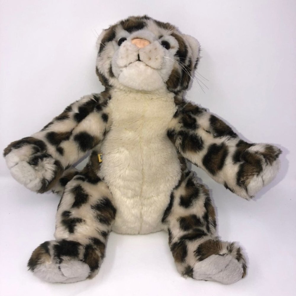 BUILD a bear cheetah leopard plush zoo animal